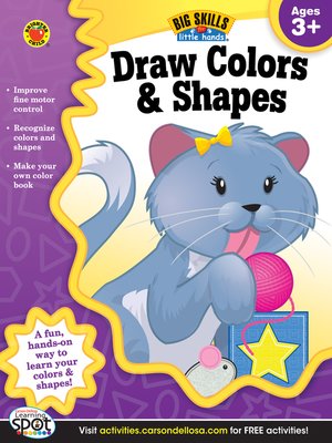 cover image of Draw Colors & Shapes, Grades Preschool - K